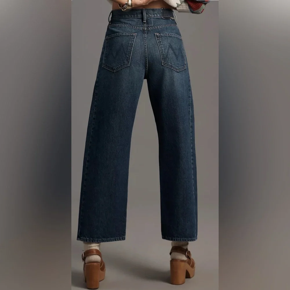 MOTHER “HALF PIPE ANKLE” *WASH: DID YOU BRING ME ANYTHING *SIZE 28 *EUC* $268.00 - Picture 2 of 14